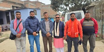 पर्सा–३ मा चुनावी माहोल तात्दै, जगरनाथपुर–६ का वडा अध्यक्ष अजोध्या पटेल र युवा उम्मेदवार रूपेश कुमार पाण्डेबीच सान्दर्भिक भेटघाट