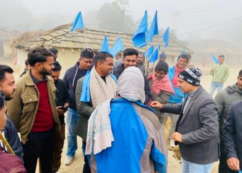 कृषि, शिक्षा र स्वास्थ्यमा जोड दिँदै पर्सागढी–४ मा रास्वपाको घरदैलो