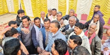 वीरगन्ज–२८ बगहीमा कांग्रेस उम्मेदवार चौरसियालाई युवाको उत्साहजनक स्वागत