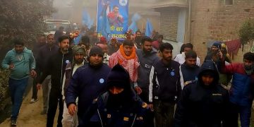रास्वपाको नगवा घरदैलोमा उर्लियो जनसागर, हरि पन्तको पक्षमा अपार जनसमर्थन