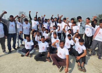 पर्सा–३ मा एमाले उम्मेदवार पाण्डेयको समर्थनमा महुवन र बलुवाका युवा एकजुट