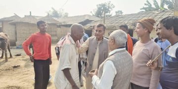पर्सागढी वडा ६ र ७ मा अजय चौरसियाको घरदैलो, जनविश्वास र सहभागिताले अभियान थप सशक्त
