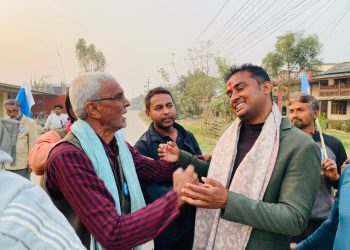 “मतदान सन्तानको भविष्यका लागि” — बढनिहारमा रास्वपा उम्मेदवार सुशील कुमार कानुको घरदैलो, परिवर्तनको पक्षमा जनसमर्थन