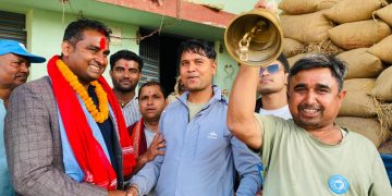 पर्सा–२ मा रास्वपाको घरदैलो तीव्र, बिन्दवासनी टोलमा सुशील कानुलाई जनस्तरबाट व्यापक स्वागत