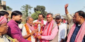 पर्सा–२ का कांग्रेस उम्मेदवार चौरसियाले भने : कांग्रेस देश र घर जलाउने पार्टी होइन, देश बनाउने पार्टी हो