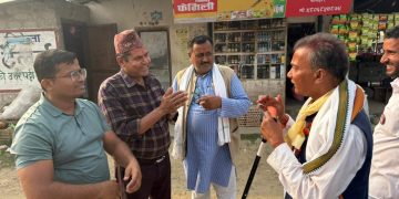 बिरुवागुठीका सबै वडामा एकैदिन घरदैलो गर्दै अजयकुमार चौरसियाको शक्ति प्रदर्शन, कांग्रेसको आधार थप मजबुत