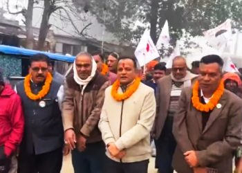 वीरगन्ज–१६ दक्षिण नगवामा जसपा नेपालको सम्पर्क कार्यालय उद्घाटन, रामनरेश यादवद्वारा व्यापक घरदैलो अभियान सम्पन्न