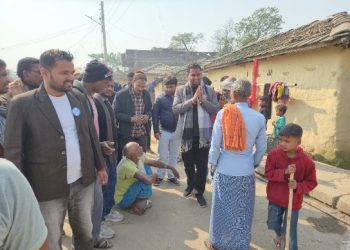 बीरगञ्ज–२७ घुर्मी कुहडी टोलमा रास्वपा उम्मेदवार सुशील कुमार कानुको घरदैलो निरन्तर