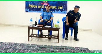 वीरगन्ज–काठमाडौं लागुऔषध तस्करी : ५२ हजारभन्दा बढी ट्रमाडोल ट्याब्लेटसहित दुई पक्राउ