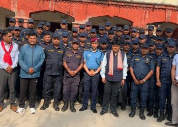 प्रहरी कर्मचारीका लागि स्वास्थ्य तथा उत्प्रेरणामूलक प्रशिक्षण