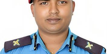 धनुषामा प्रहरी निरीक्षक यादव ‘पुलिस अफ द मन्थ’