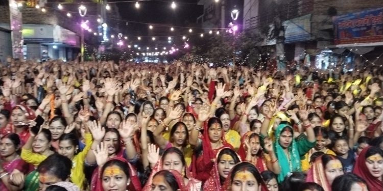 वीरगन्जमा भव्य ‘महाआरती एवं सांस्कृतिक सन्ध्या २०८२’ सम्पन्न