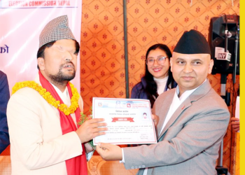 समानुपातिकतर्फ निर्वाचित ११० सांसदलाई प्रमाणपत्र वितरण