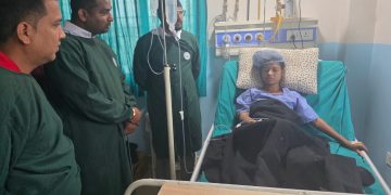 पर्सामा श्रीमतीको खुट्टा काट्ने आरोपित पक्राउको माग, उपचार खर्च बेहोर्ने सांसद कानुको प्रतिबद्धता