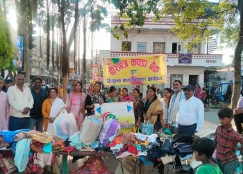 नववर्षको पूर्वसन्ध्यामा वीरगञ्ज कपडा बैंकद्वारा निस्शुल्क कपडा वितरण