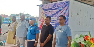 वीरगञ्जमा चालकहरूको निःशुल्क आँखा परीक्षण तथा ट्राफिक सचेतना कार्यक्रम