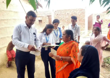 पर्सामा नियमित खोप कार्यक्रमको घरदैलो अनुगमन
