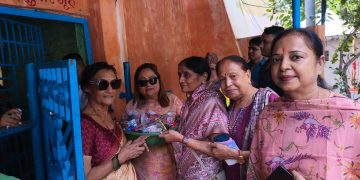 तीजमा वीरगन्ज कारागारका महिलालाई खाद्यान्न र सरसफाइ सामग्री