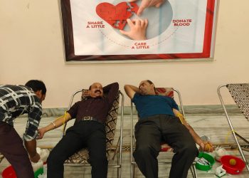 तेरापन्थ युवक परिषद्को रक्तदान अभियानमा १ सय जनाले दिए रगत